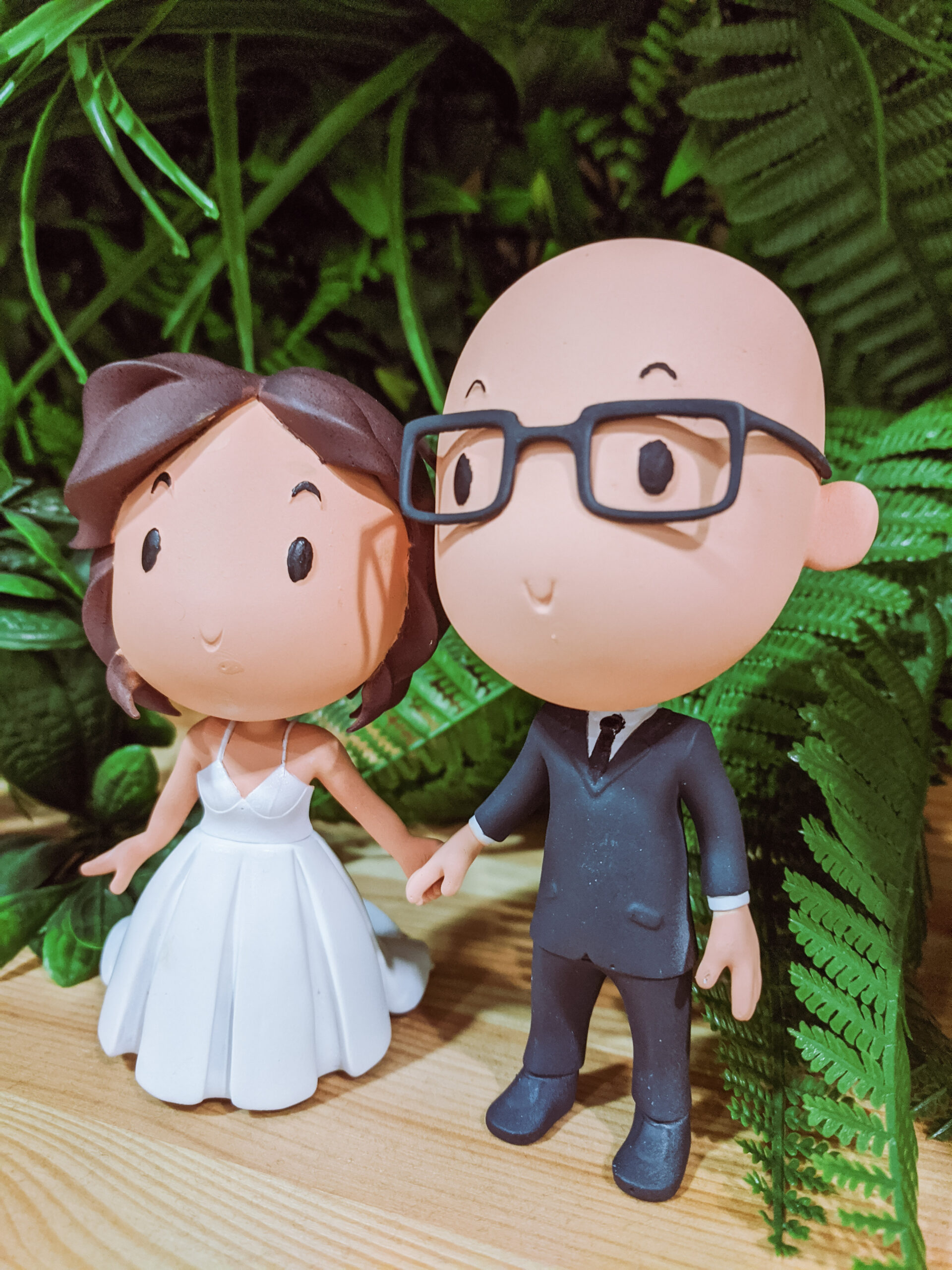 COUPLE WEDDING TOPPER